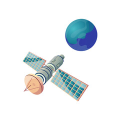 Sticker - Satellite Flat Icon