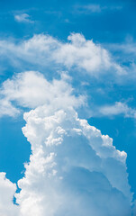 Canvas Print - blue sky and clouds