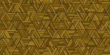  Geometric Pattern With Stripes Lines And Polygonal Shape Brown Color Wooden Background Weave Design