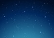 Blue night sky with stars vector illustration