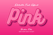 © amrikhsn - pink strong bold lettering text style effect