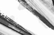 © SuppakornSomnuk - black white abstract acrylic painting color texture on white paper background by using rorschach inkblot method