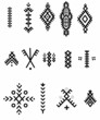 Set of Berber Tattoos 