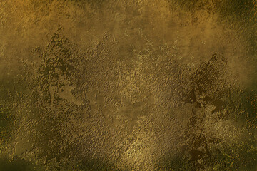 Golden Abstract  decorative paper texture  background  for  artwork  - Illustration