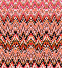 Knitted Texture Of A Sample Jacquard Of Woven Fabric. Knitted Pattern, Perfect For Fabric And Decoration