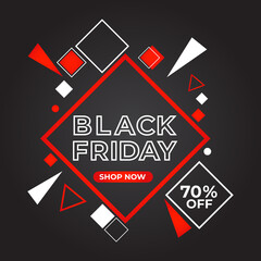 Poster - black friday sale social media post promotion design
