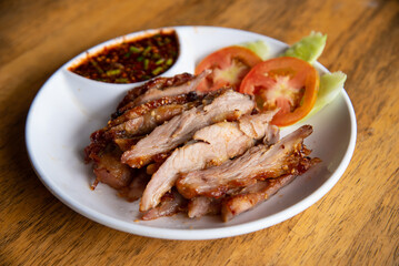 Wall Mural - Grilled Pork Neck