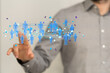 © vegefox.com - people network structure HR - Human resources management and recruitment