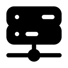 Wall Mural - Server modem icon