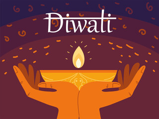 Poster - diwali festive hindu