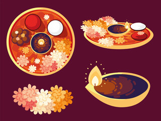 Sticker - set of bhai dooj