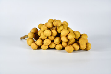 Longan - Thai fruit isolated on white background