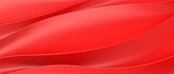 Poster - Abstract Background. futuristic Digital Curve and Creative Design of Different goals and Business concepts on Red. Copy Space, banner-3d Rendering