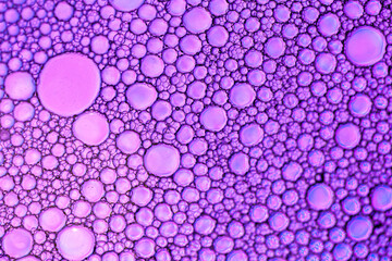 Poster - COLORED DROPS OF WATER ON THE GLASS. BACKGROUND FOR DESIGN