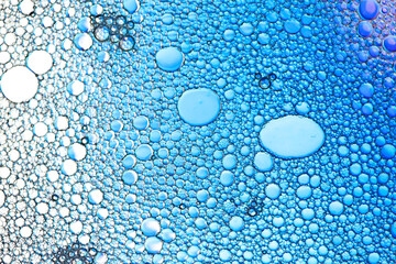 Poster - COLORED DROPS OF WATER ON THE GLASS. BACKGROUND FOR DESIGN