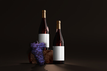 Wall Mural - Wine Bottle