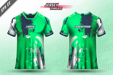 Front back tshirt design. Sports design for racing, cycling, gaming jersey vector.