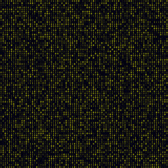Poster - tech background. yellow filled binary background. big sized seamless pattern. charming vector illust