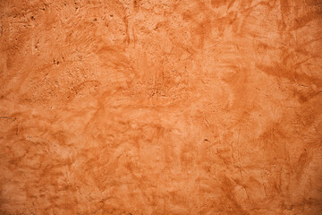 Sticker - Terracotta colored plaster wall