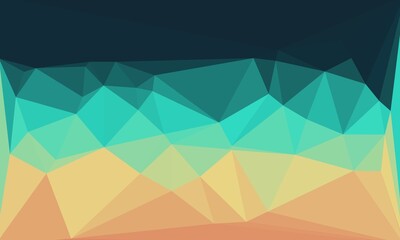 vibrant minimal multicolored polygonal background