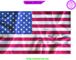 © Batura - Distressed USA flag. USA Flag. Distressed American flag with splash elements, flag of America.