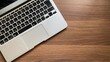 © madk - laptop on wooden table