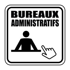 Wall Mural - Logo bureaux administratifs.