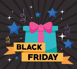 Wall Mural - black friday design