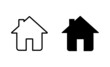 © avaicon - House icons set. Home sign and symbol