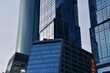 © Anders Bravers - blue skyscrapers in the Moscow city