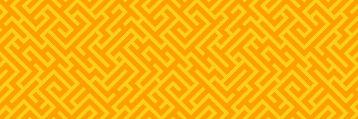 Poster - Abstract seamless line maze pattern. Labyrinth background. Geometric irregular backdrop. Vector seamless detailed labyrinth texture. Abstract seamless vector geometric pattern. Striped seamless.