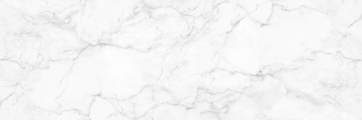 Poster - horizontal elegant white marble background
