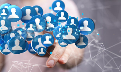people network structure hr - human resources management and recruitment