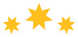 © Viktor - Star level icon with flat style. Isolated vector star level icon image, simple style.