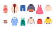 Female casual summer, spring, winter clothes set
