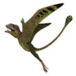 Peteinosaurus Reptile Rising - Peteinosaurus was a carnivorous pterosaur that lived in Italy during the Triassic Period.