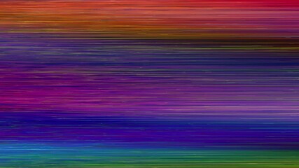 Aufkleber - Looping video interference footage. Imitation of a Datamoshing video.