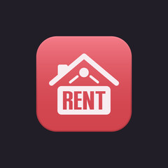 Sticker - Home Rent Sign - Sticker