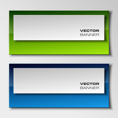 Poster - Colloquial cloud vector banner. The original form as two form, overlapping. The flat image. Advertising Design shape. Vector label tag.