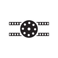 Sticker - Movie or film production industry logo design