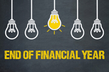 Poster - End of Financial Year