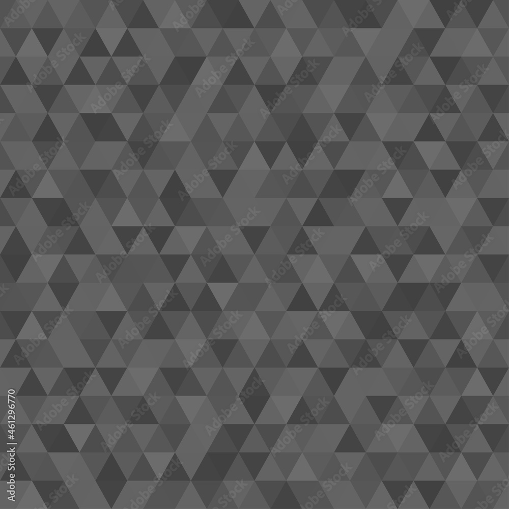 Seamless triangle pattern. Mosaic wallpaper. Tile background. Print for banners, posters, t-shirts and textiles. Unique texture. Doodle for design and work