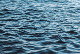 Fototapeta  - blue sea water with wind