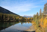 Fototapeta Sypialnia - October Over The Bow, Banff National Park, Alberta