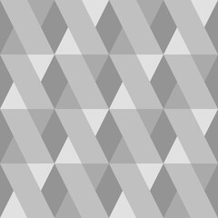 Aufkleber - Gray repeated pattern. Vector seamless ornament texture gray colors.