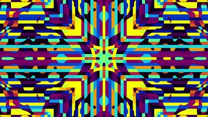Aufkleber - Artifacts codecs loop background