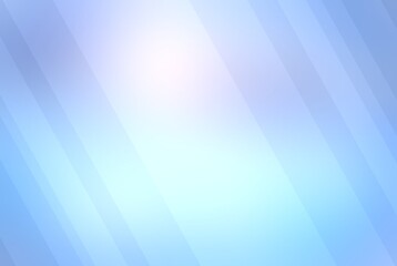 Wall Mural - Bright blue polished glass striped background with half transparent effect. Abstract texture. Winter day light.