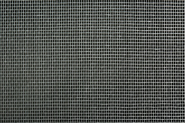 Wall Mural - Closeup view of mosquito window screen on grey background