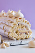 © The Picture Pantry - Meringue roulade with vaniila whipped cream
