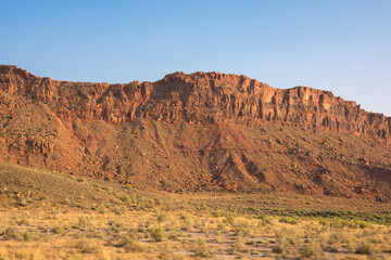 Wall Mural - landscape on arches national park in the united states of america